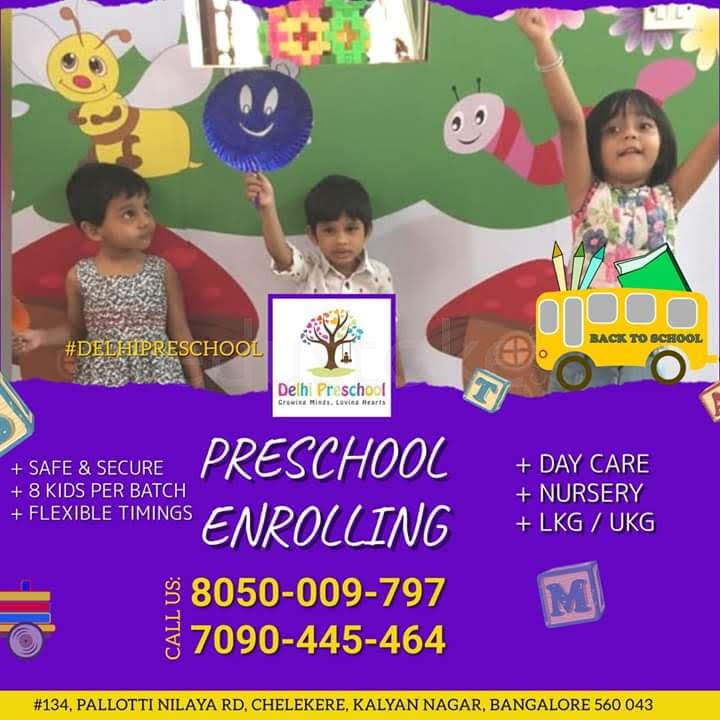 DELHI PRESCHOOL Pre School, Kalyan Nagar, Bengaluru | Admission ...