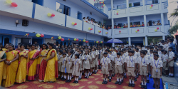 Day School near Rajiv Gandhi Nagar, Bangalore, SRI VINAYAKA VIDYA KENDRA, Kodigehalli, Thindlu Main Road, Sahakaranagar (Post), Sahakar Nagar,Kodigehalli, Bengaluru