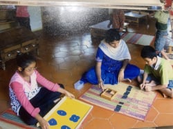 Pre schools, Playschools schools in Commercial Street, Bangalore, AKSHARA MONTESSORI HOUSE OF CHILDREN, 15, THAMARAI KANNAN ROAD, MURPHY TOWN,ULSOOR, Murphy Town,Ulsoor, Bengaluru