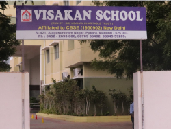 CBSE Schools in Narimedu, Madurai, Visakan School, Alagusundaram Nagar, Bykkara, Bykkara, Madurai