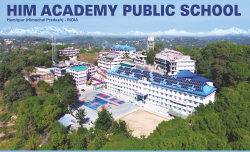 Him Academy Public School, One of the best boarding school in India located in Hamirpur