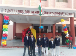 CBSE Schools in Agra, Sumeet Rahul Goel Memorial Senior Secondary School,  Block B-3, Kamla Nagar, KamlaNagar, Agra