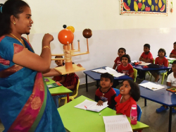 Day School near Annapurneshwari Nagar, Bangalore, Vidyashree High School, Pipeline Rd, Anjana Nagar, Tunganagara, Tunganagara, Bengaluru