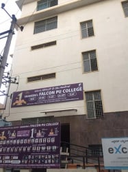 PU Junior College near Hebbal, Bangalore, Shaheens Falcon PU College, Falcon PU College, Shampur Main Road, Near L R Bande Bus Stop, L R Bande Main Road, R T Nagar Post, Bangalore-560032, Rahmath Nagar,Ganganagar, Bengaluru