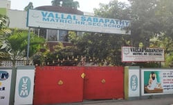 Day School near Chetpet, Chennai, VALLAL SABAPATHY MATRICULATION HIGHER SECONDARY SCHOOL, No.25, Harrington Road, Aminjikarai, Chennai