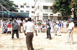 Day School near Langford Road, Bangalore, The Frank Anthony Junior School, #26, Wellington street,Richmond Town, Richmond Town, Bengaluru