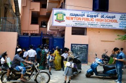 Day School near Kanaka Nagar, Bangalore, NEWTON PUBLIC SCHOOL,  33, 4th Cross Rd, Kanaka Nagar, Hebbal, Bengaluru, Karnataka 560032, Kaveri Nagar,Hebbal, Bengaluru